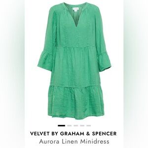 Velvet by Graham & Spencer Emerald Blouse